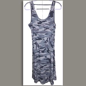 San Francisco City Lights Tank Top Camo Dress small